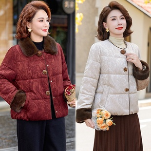 2025新款爆款冬季高级感唐装年轻款棉袄新中式国风红色棉服外套女