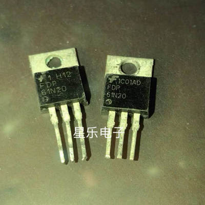 进口拆机场效应管 FDP61N20 61N20  FDP52N20 进口芯片