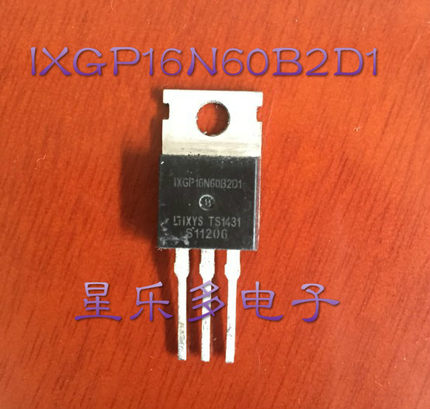 IXGP16N60B2D1 TO-220 IGBT管 600V 16A   IXGP16N60 原装拆机