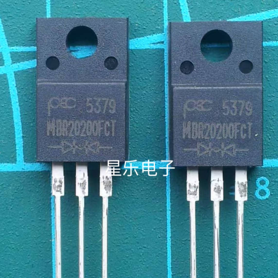 MBRF20200 SB20200FCT MBR20200CT 塑封肖基特 原装拆机