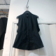 收腰衬衣设计款 S码 黑色无袖 清不退不换看好再下单
