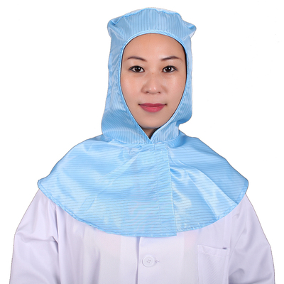 防静电帽子披肩帽车间防灰尘劳保