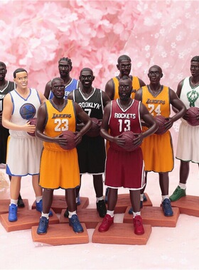 nba明星伦纳德哈登欧文手办摆件