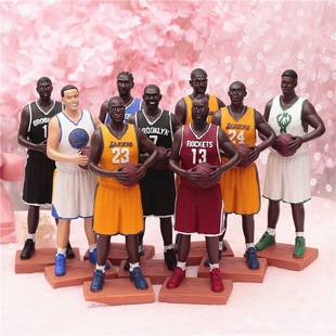 NBA篮球明星科比伦纳德哈登欧文库里模型手办摆件生日礼物男同学