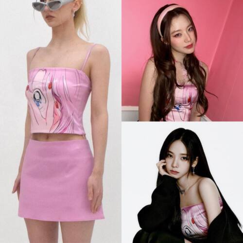 美少女战士印花背心甜酷抹胸