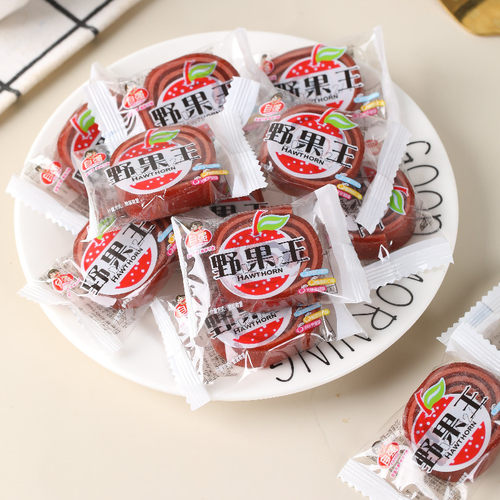 野果王山楂卷独立小包装蜜饯