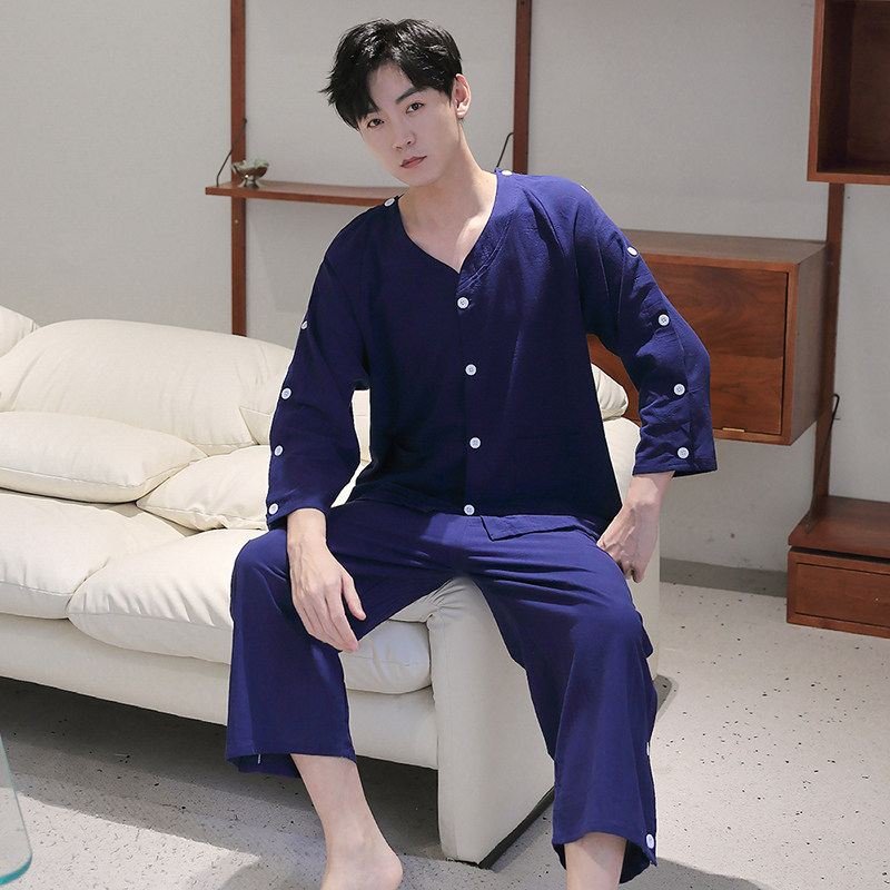 艾灸服男女款情侣纯棉按摩理疗服