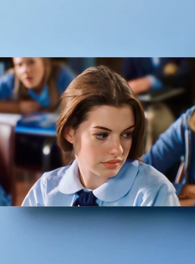 安妮海瑟薇海报公主日记小众电影宿舍桌面照片墙贴卧室装饰画画芯