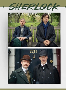 神探夏洛克 Sherlock海报照片英剧宿舍桌面墙贴房间工作室装饰画