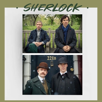 神探夏洛克海报宿舍桌面