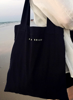 ins帆布包斜挎袋韩版原宿ulzzang文艺单肩女大学生上课包日韩少女