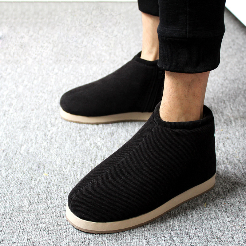 中老年棉鞋男冬季手工老棉鞋