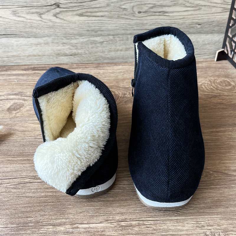 冬季保暖棉鞋加绒防滑