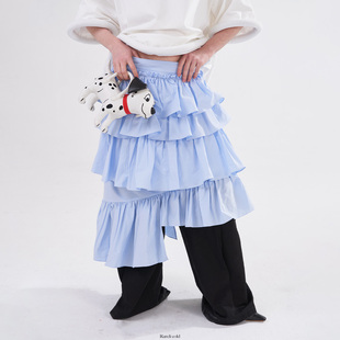 Rockrio 四层不规则花边裙 Rarelicold