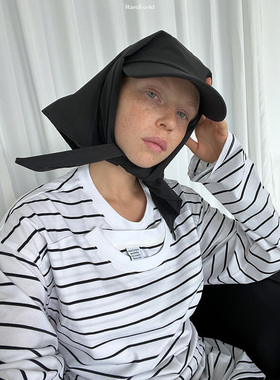 Rockrio Rarelicold 系带帽子 黑色