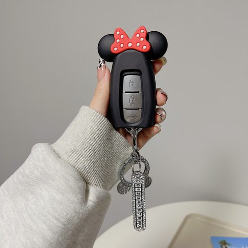 英菲尼迪Q50L钥匙套汽车扣壳可爱