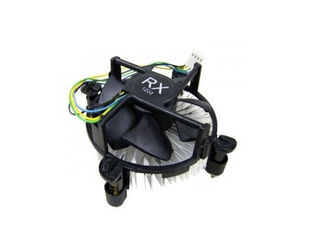 A6适用英特尔intel 775 1151 1155 CPU散热器 1150 电脑风扇775