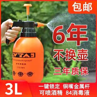 喷雾器消毒压力浇水壶喷水壶 浇花喷壶喷雾瓶园艺家用洒水壶气压式