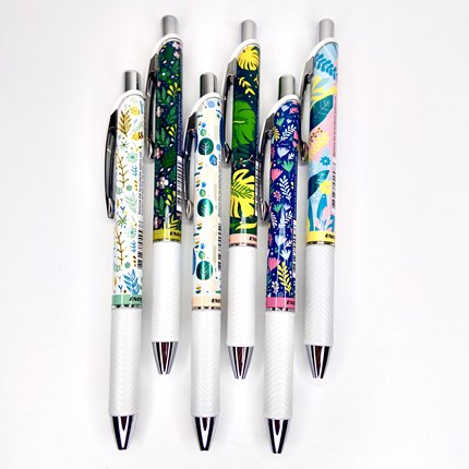 Pentel派通 限定和风系列中性笔BLN75速干简约清新办公签字笔学生