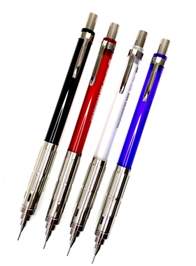 日本Pentel 派通Graph 300系列PG315低重心金属握自动铅笔0.5mm
