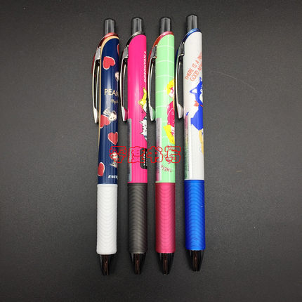 派通柴犬史努比和风印花乐 中性笔BLN75 限定款速干水笔0.5mm黑色