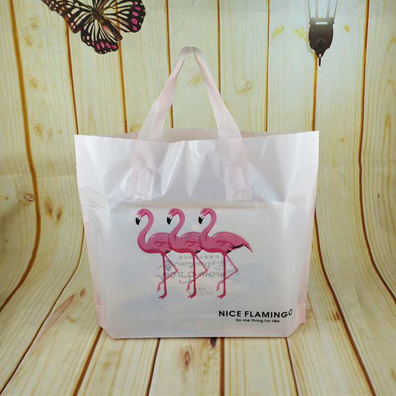 热卖加厚男女童服装袋鞋盒塑料袋手提购物礼品袋包装袋子定制包邮