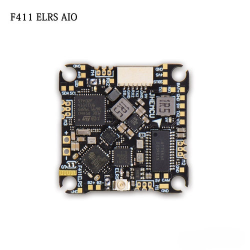 JHEMCU F411ELRS 1S 2S 穿越机飞控 ELRS 12A电调 高清天空端