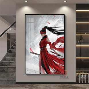 永劫无间装饰画宁红夜季沧海迦南国风电竞房网咖酒店挂画游戏周边