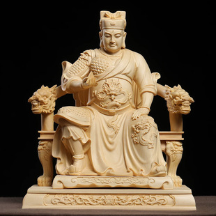 金匠大作雕华光大帝马王爷佛像摆件大号火神三眼神护法家居装饰品