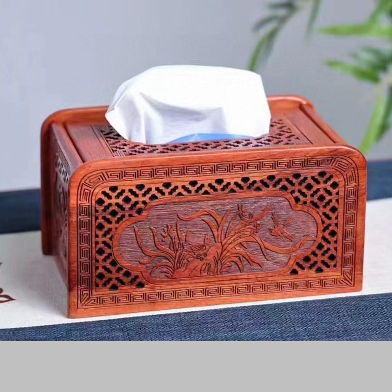 金匠大作形雕花纸巾盒红木抽纸盒创意家居客厅摆设品木质工艺礼品,家居饰品,其他工艺饰品,淘宝优惠券,粉丝福利购,淘宝优惠卷
