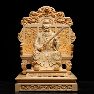 金匠大作雕脱椅张天师龙虎山佛像摆件张道陵祖家用供奉神像工艺品