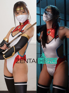 G社Heroine女忍者 吹雪特摄cosplay性感拼接紧身衣cosplay服装