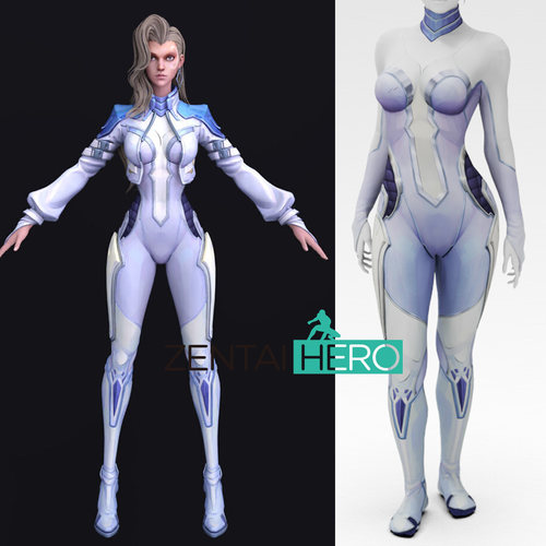 游戏漫威争锋cosplay服装Rivals Dagger匕首弹力莱卡英雄紧身衣