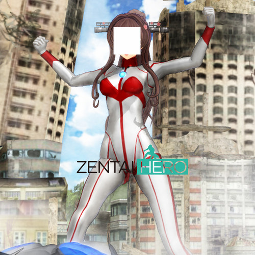 性感奥特女孩特摄Heroine巨大红银涂胶拼接英雄连体紧身衣奥特娘