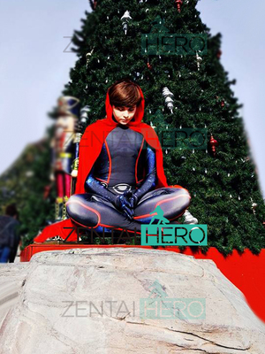 新款印染 漫威巫术英雄连体紧身衣Marvel Wiccan Cosplay Costume