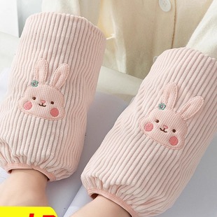 新款袖套女时尚可爱儿童套袖长款学生羽绒服防污防脏袖头秋冬护袖