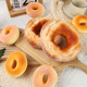 仿真面包圈模型椰屑面包圈烘焙甜品店装 饰摆件影视拍摄道具认知教