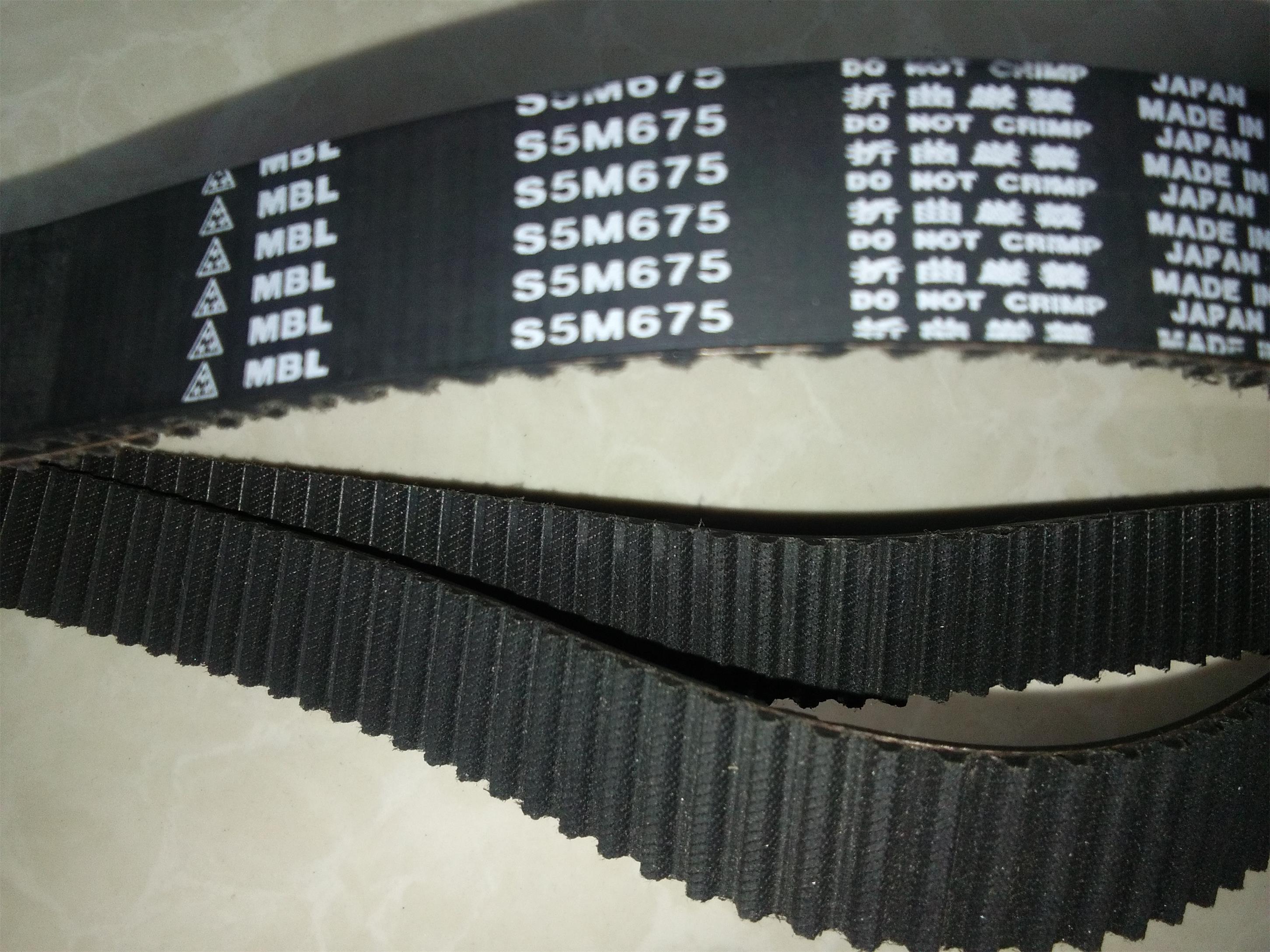 S5M1160 S5M1165 S5M1195日本MBL超转力矩同步带