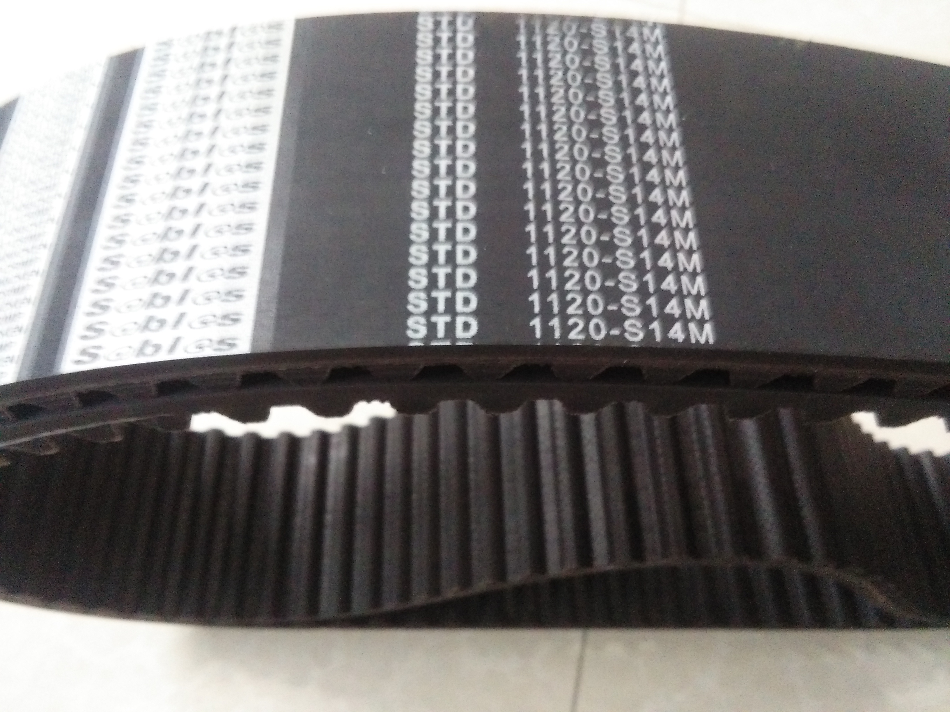 同步带S14M1778 S14M1806 S14M1890圆弧齿