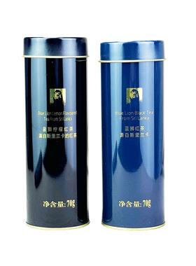 25/09/08到期斯里兰卡进口蓝狮红茶70g柠檬味红茶冲泡调味茶临期