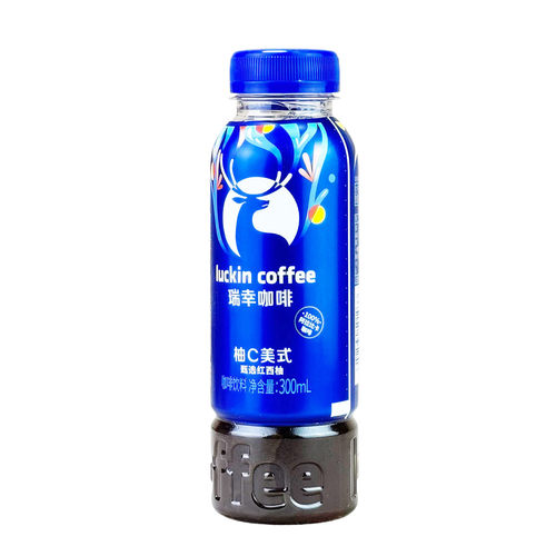 瑞幸柚C美式咖啡300ml临期