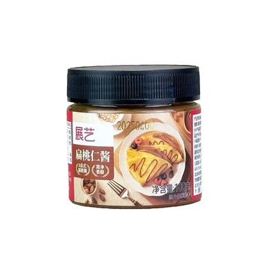 展艺扁桃仁酱100g面包坚果酱