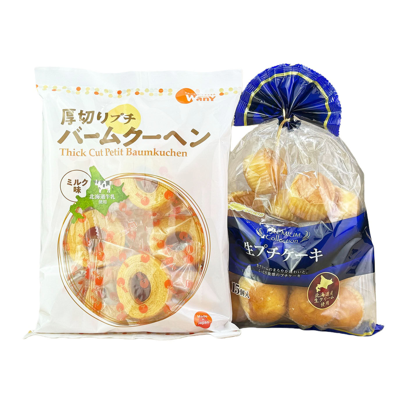 日本原装进口厚切牛奶味年轮蛋糕