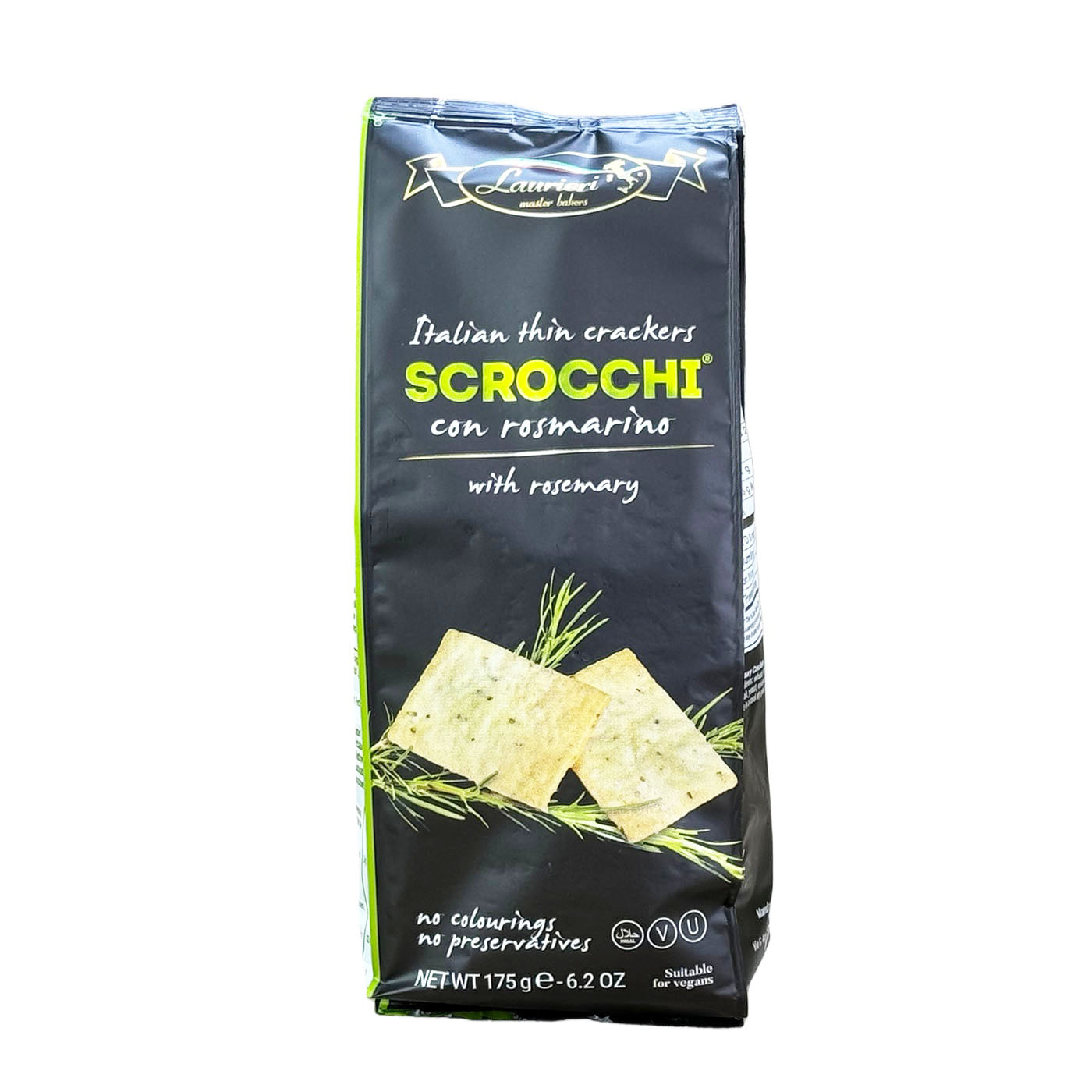 意大利原装进口奇伯瑞迷迭香/蒜香味/芝麻味饼干175g临期糕点零食