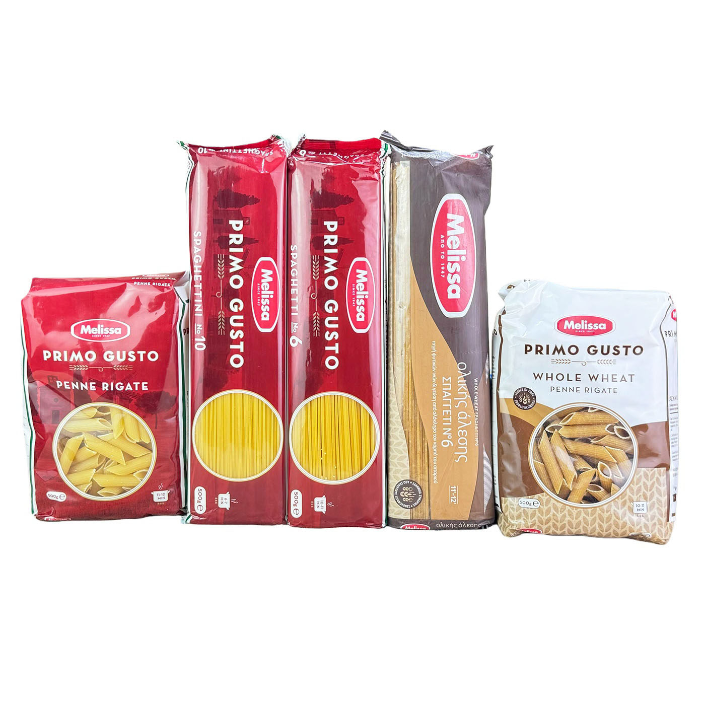 希腊进口 麦丽莎细条直条形意大利面500g意粉意面面条临期清仓