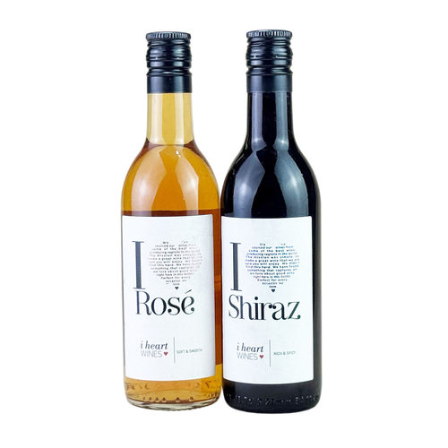 英国原装进口 爱嗨西拉红葡萄酒/桃红葡萄酒187ml小瓶装临期价