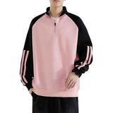 半拉链卫衣男2025新款立领polo衫春秋男款男士上衣HH8905-P40，男装卫衣，星座1206（原A206）