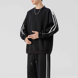 圆领卫衣男套装休闲运动服男一套搭配帅气春秋季外套男HH9231-P60，男装休闲套装，星座1206（原A206）