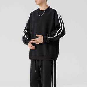圆领卫衣男套装休闲运动服男一套搭配帅气春秋季外套男HH9231-P60图片