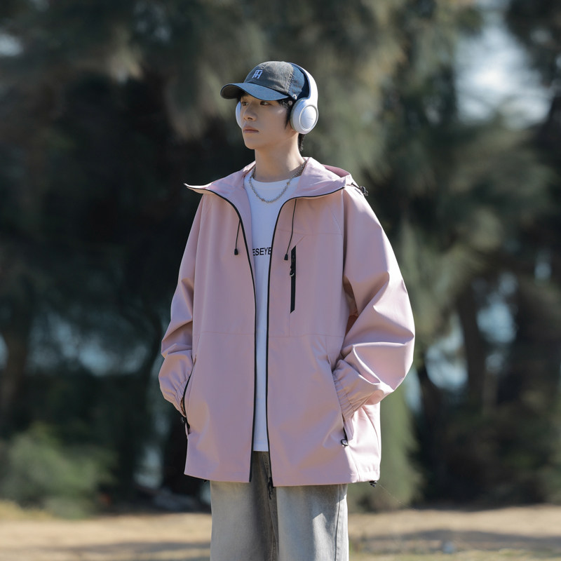 2024年春季新款男女同款户外潮流时尚运动夹克外套HS8803-P65,男装夹克,星座1206（原A206）
